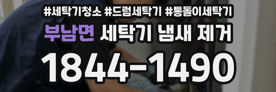 부남면 세탁기 냄새 제거
