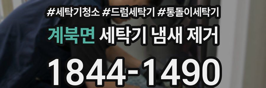 계북면 세탁기 냄새 제거