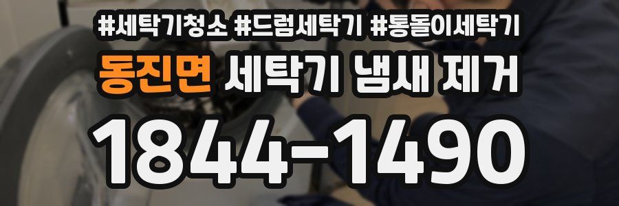 동진면 세탁기 냄새 제거