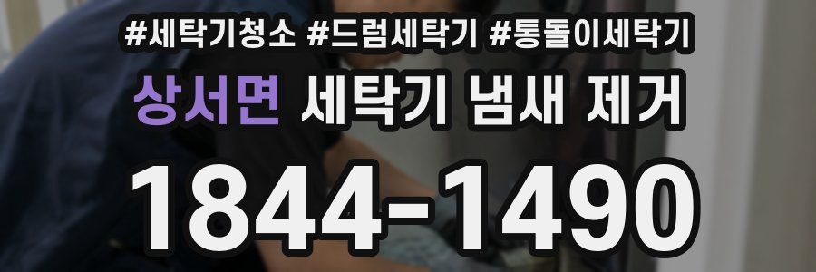 상서면 세탁기 냄새 제거