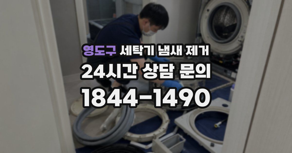 영도구 세탁기 냄새 제거