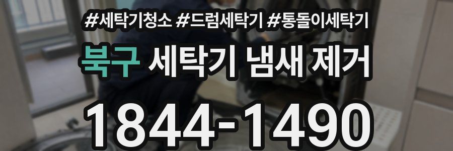 북구 세탁기 냄새 제거