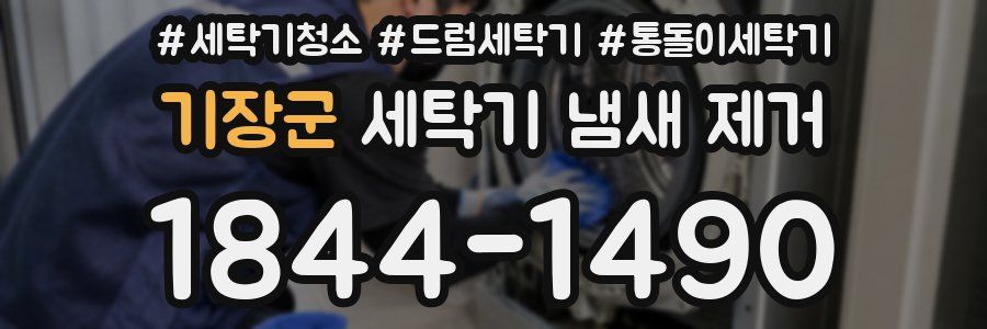기장군 세탁기 냄새 제거