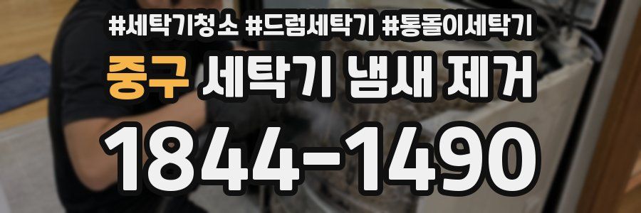 중구 세탁기 냄새 제거