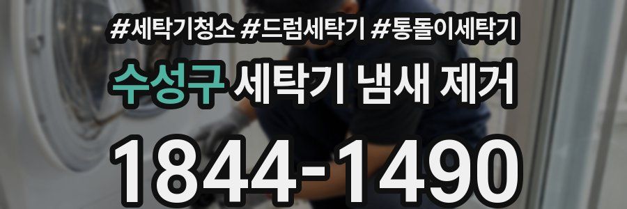 수성구 세탁기 냄새 제거