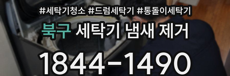 북구 세탁기 냄새 제거