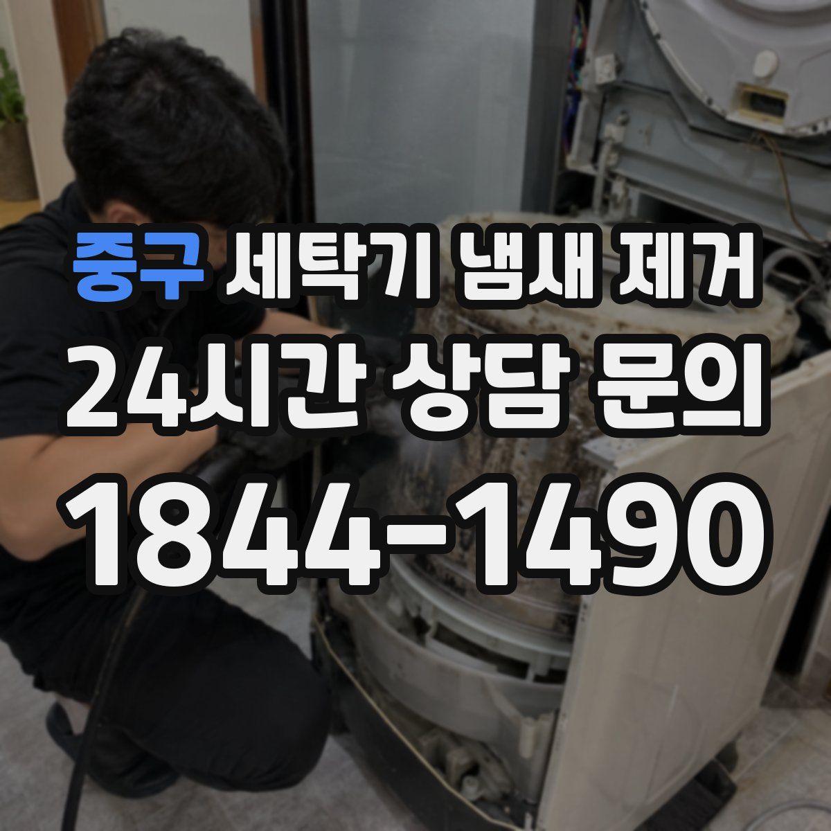 중구 세탁기 냄새 제거