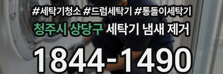 청주시 상당구 세탁기 냄새 제거