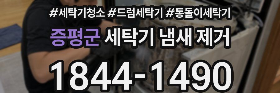 증평군 세탁기 냄새 제거