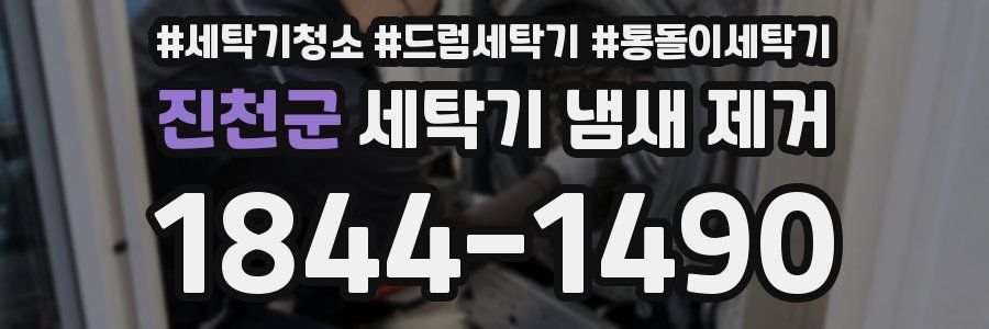 진천군 세탁기 냄새 제거