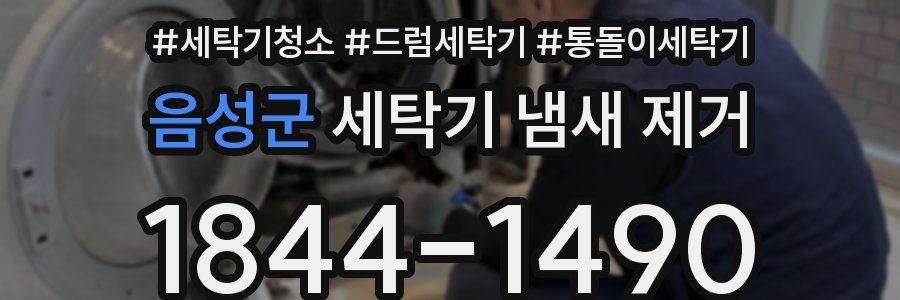 음성군 세탁기 냄새 제거