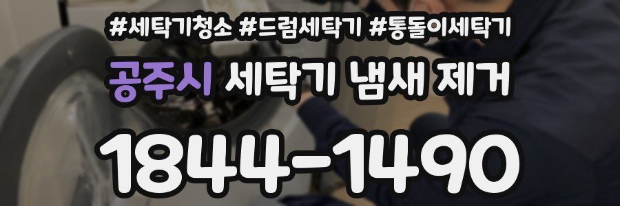 공주시 세탁기 냄새 제거