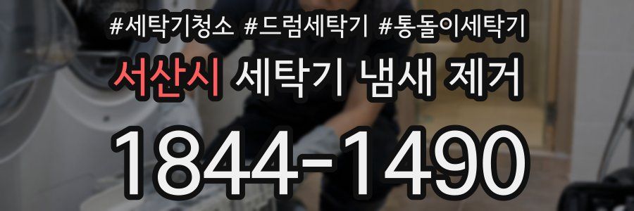 서산시 세탁기 냄새 제거