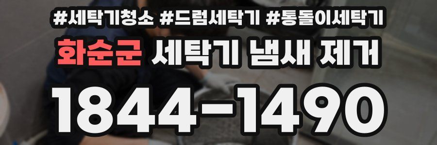 화순군 세탁기 냄새 제거