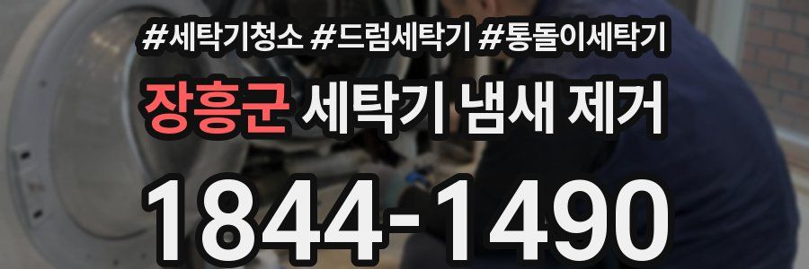 장흥군 세탁기 냄새 제거