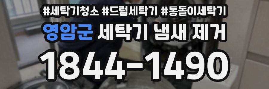영암군 세탁기 냄새 제거