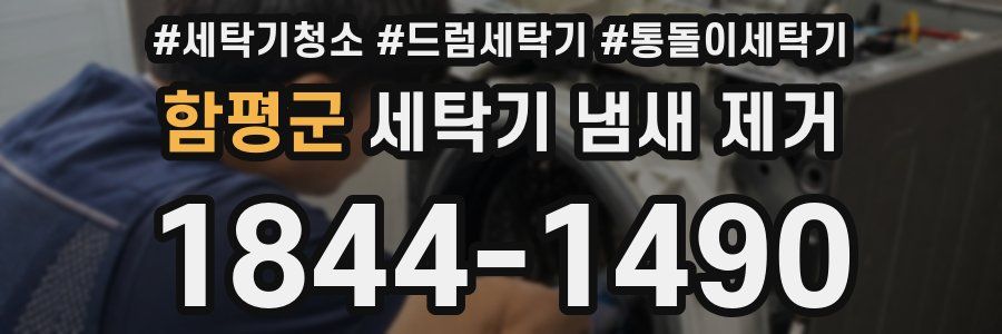 함평군 세탁기 냄새 제거