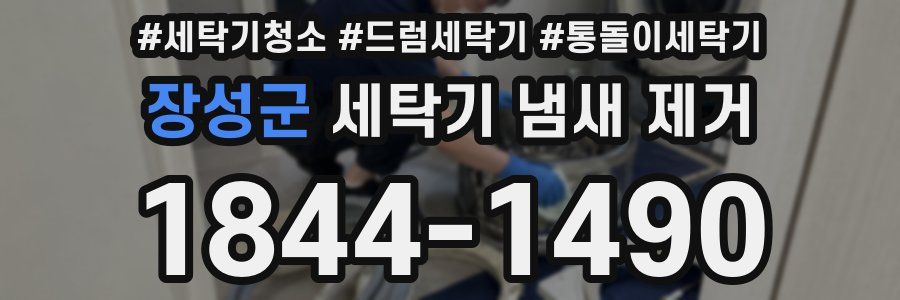 장성군 세탁기 냄새 제거