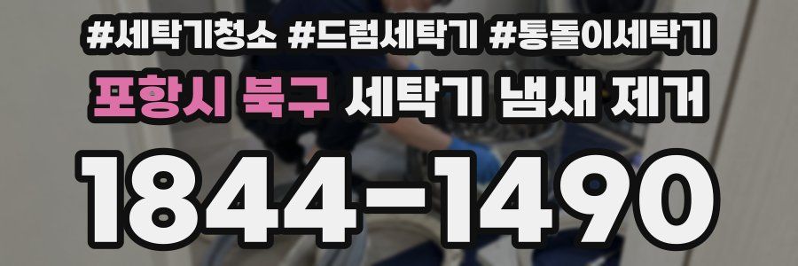 포항시 북구 세탁기 냄새 제거