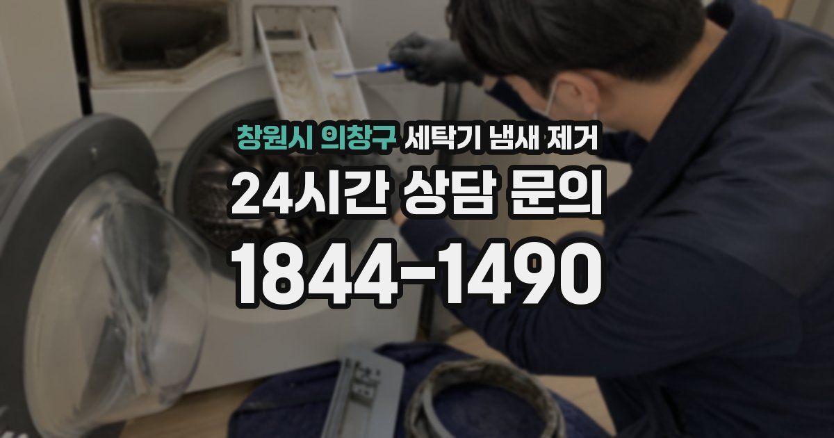 창원시 의창구 세탁기 냄새 제거