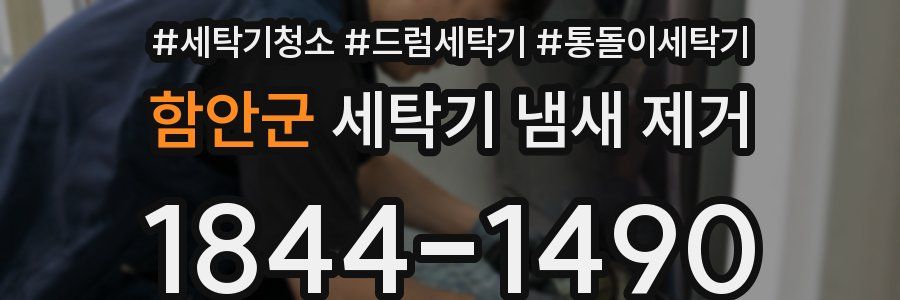 함안군 세탁기 냄새 제거