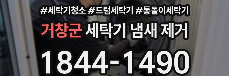 거창군 세탁기 냄새 제거