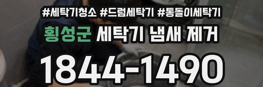 횡성군 세탁기 냄새 제거