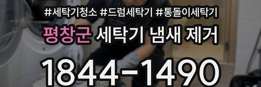 평창군 세탁기 냄새 제거