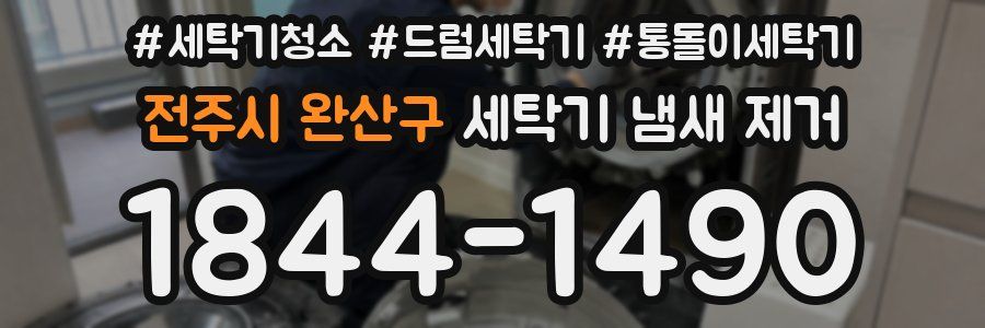 전주시 완산구 세탁기 냄새 제거