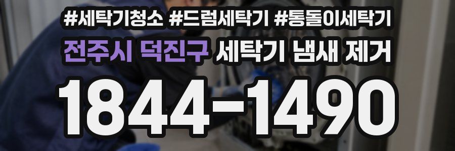 전주시 덕진구 세탁기 냄새 제거