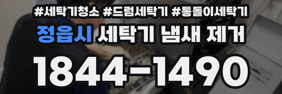 정읍시 세탁기 냄새 제거