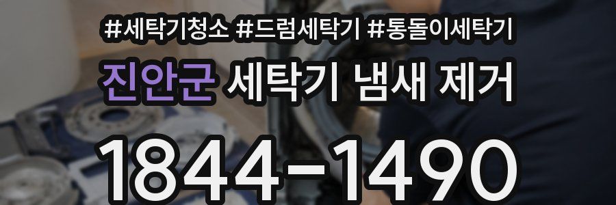 진안군 세탁기 냄새 제거