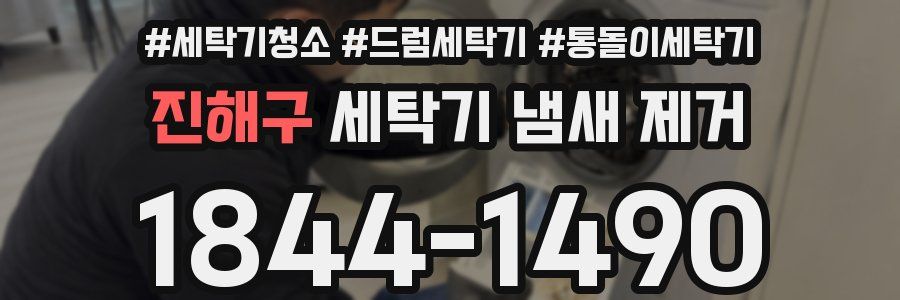 진해구 세탁기 냄새 제거