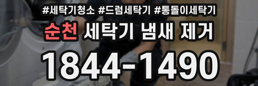순천 세탁기 냄새 제거