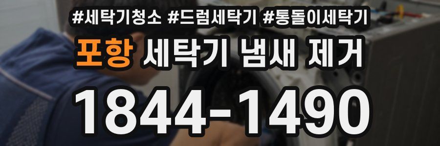 포항 세탁기 냄새 제거