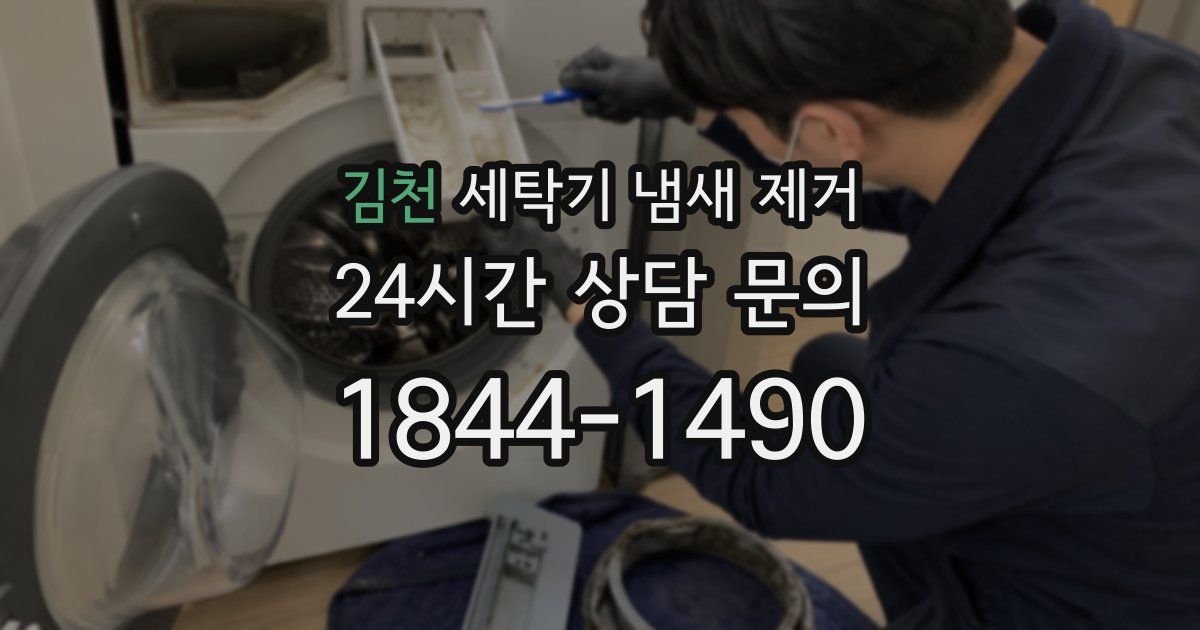 김천 세탁기 냄새 제거