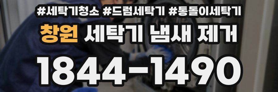 창원 세탁기 냄새 제거