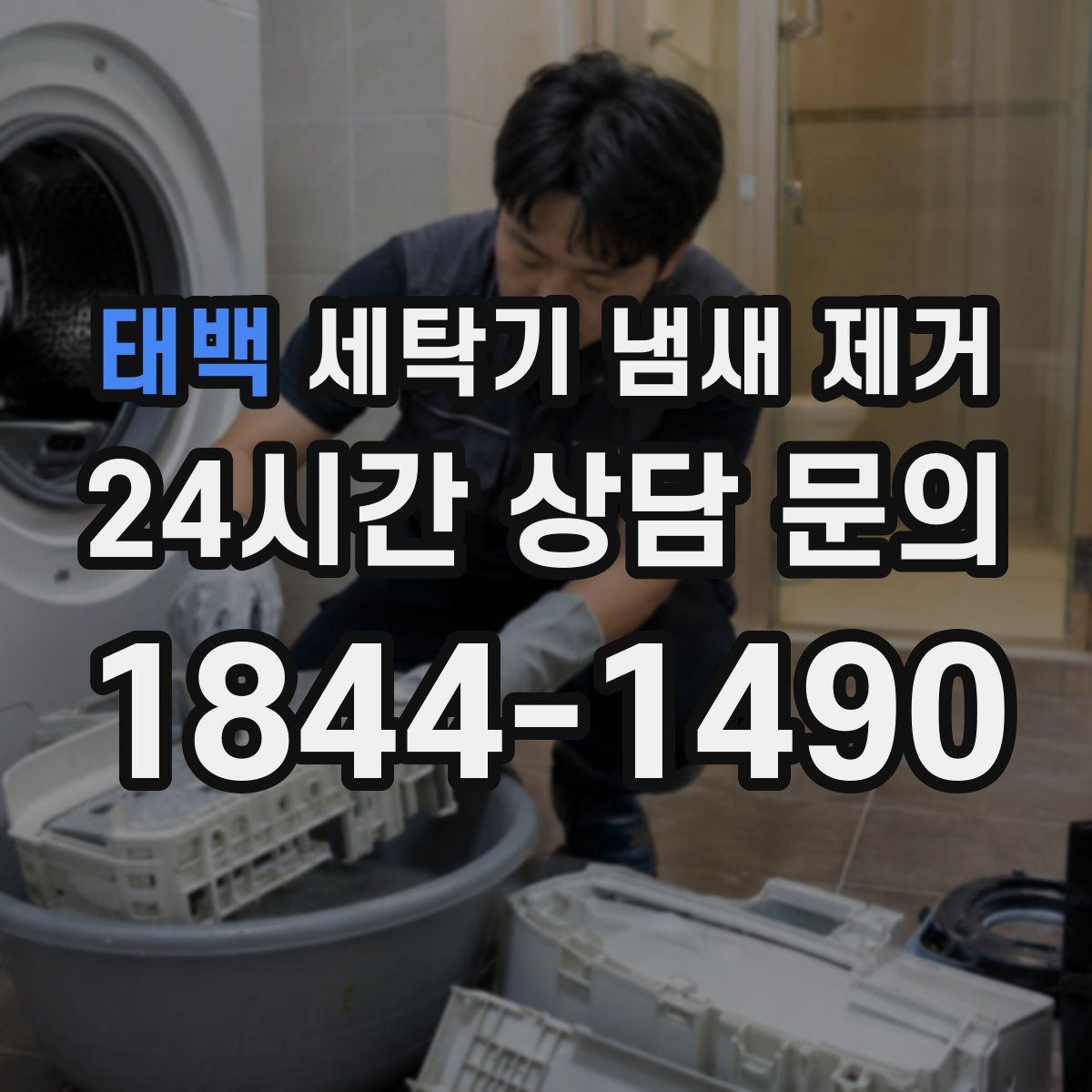 태백 세탁기 냄새 제거