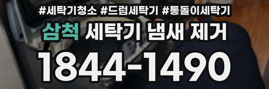 삼척 세탁기 냄새 제거
