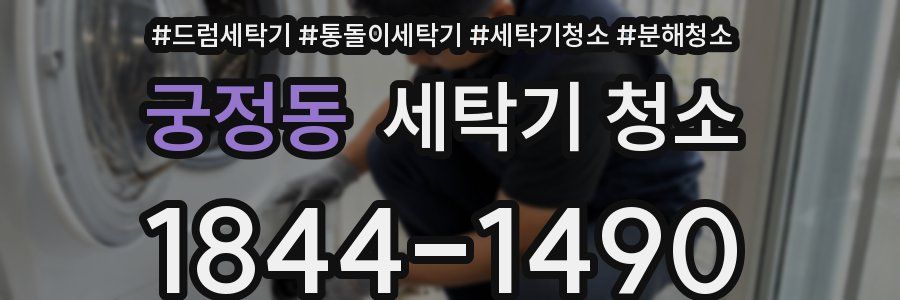 궁정동 세탁기 청소