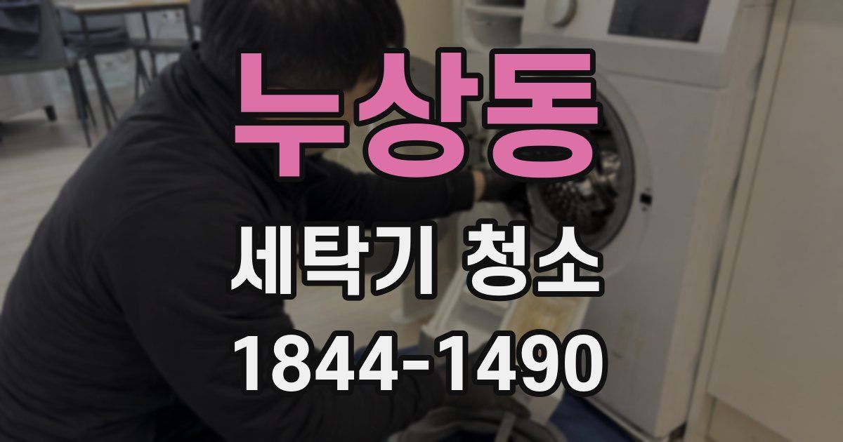 누상동 세탁기 청소