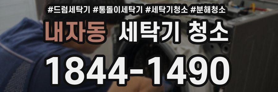 내자동 세탁기 청소