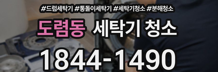 도렴동 세탁기 청소