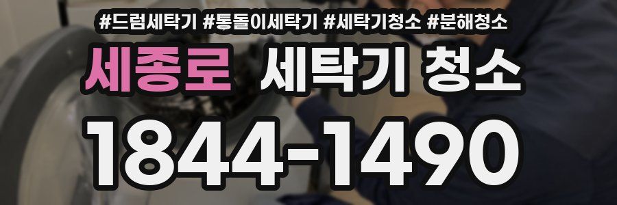 세종로 세탁기 청소
