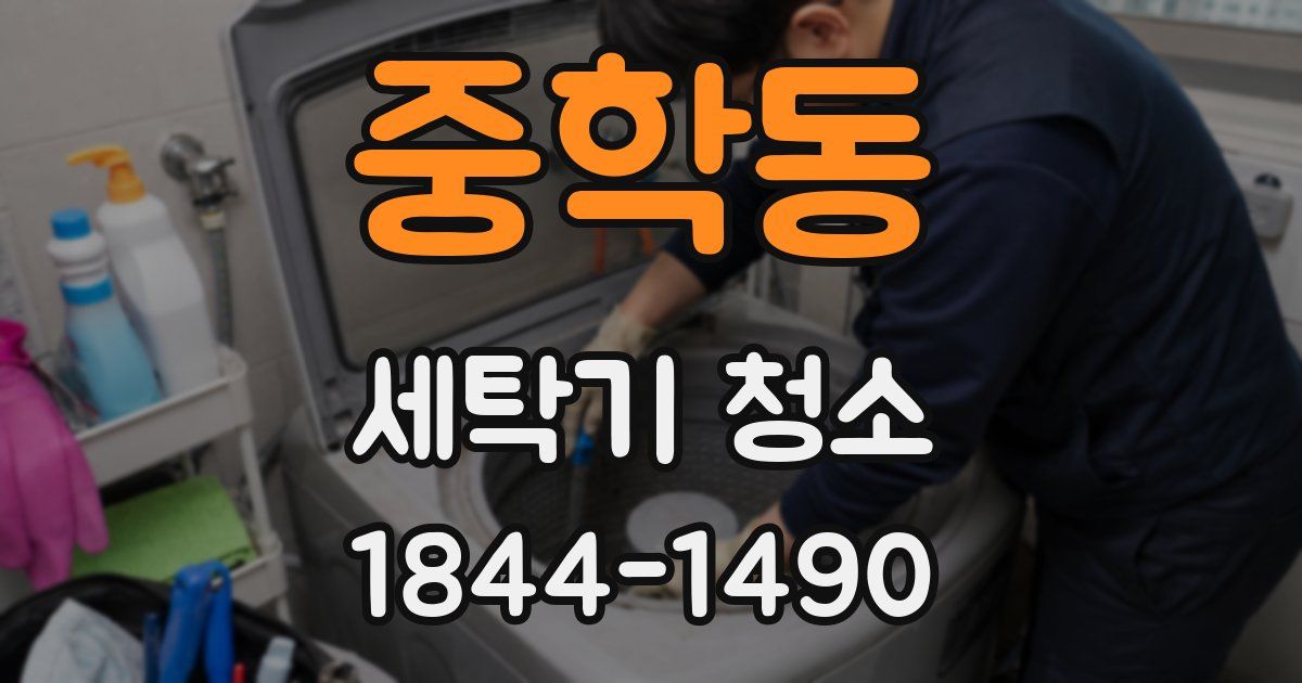 중학동 세탁기 청소