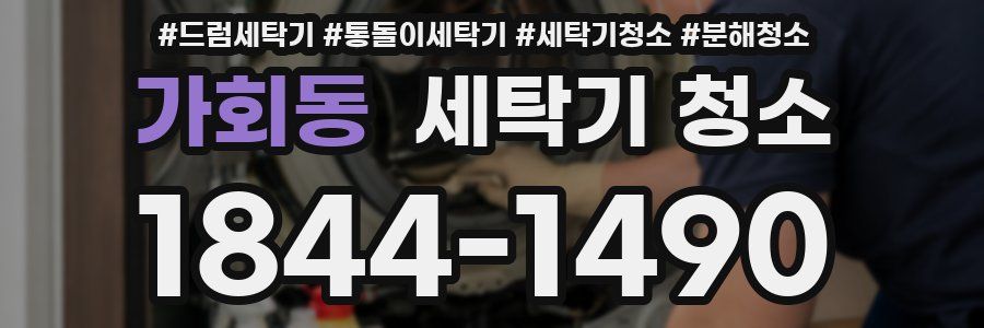 가회동 세탁기 청소