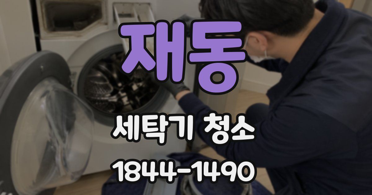 재동 세탁기 청소