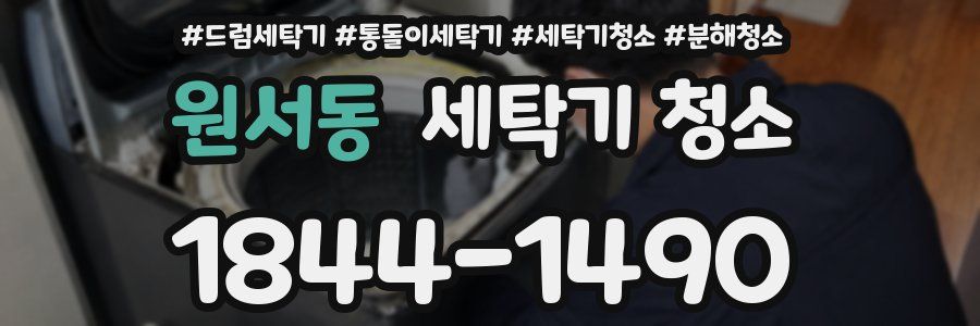 원서동 세탁기 청소