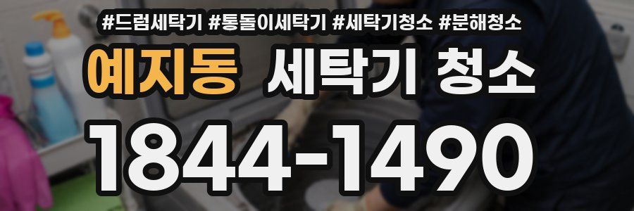 예지동 세탁기 청소