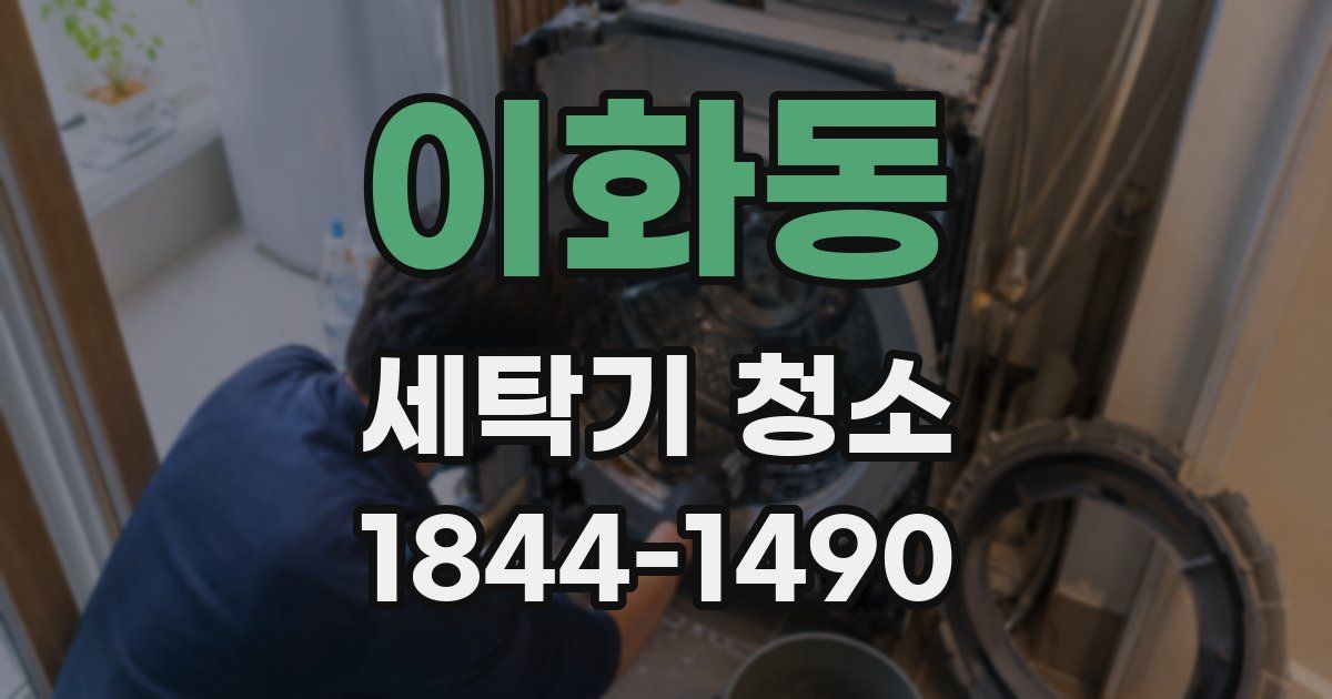 이화동 세탁기 청소